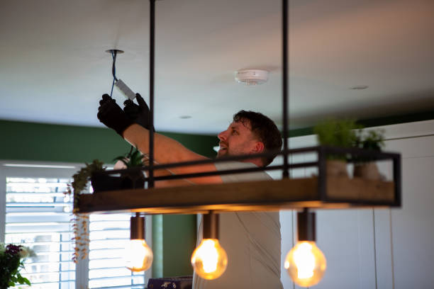 Best Ceiling Fan Installation Electrician  in Farmland, IN